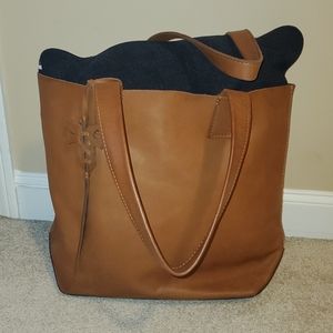 FRYE authentic leather tote